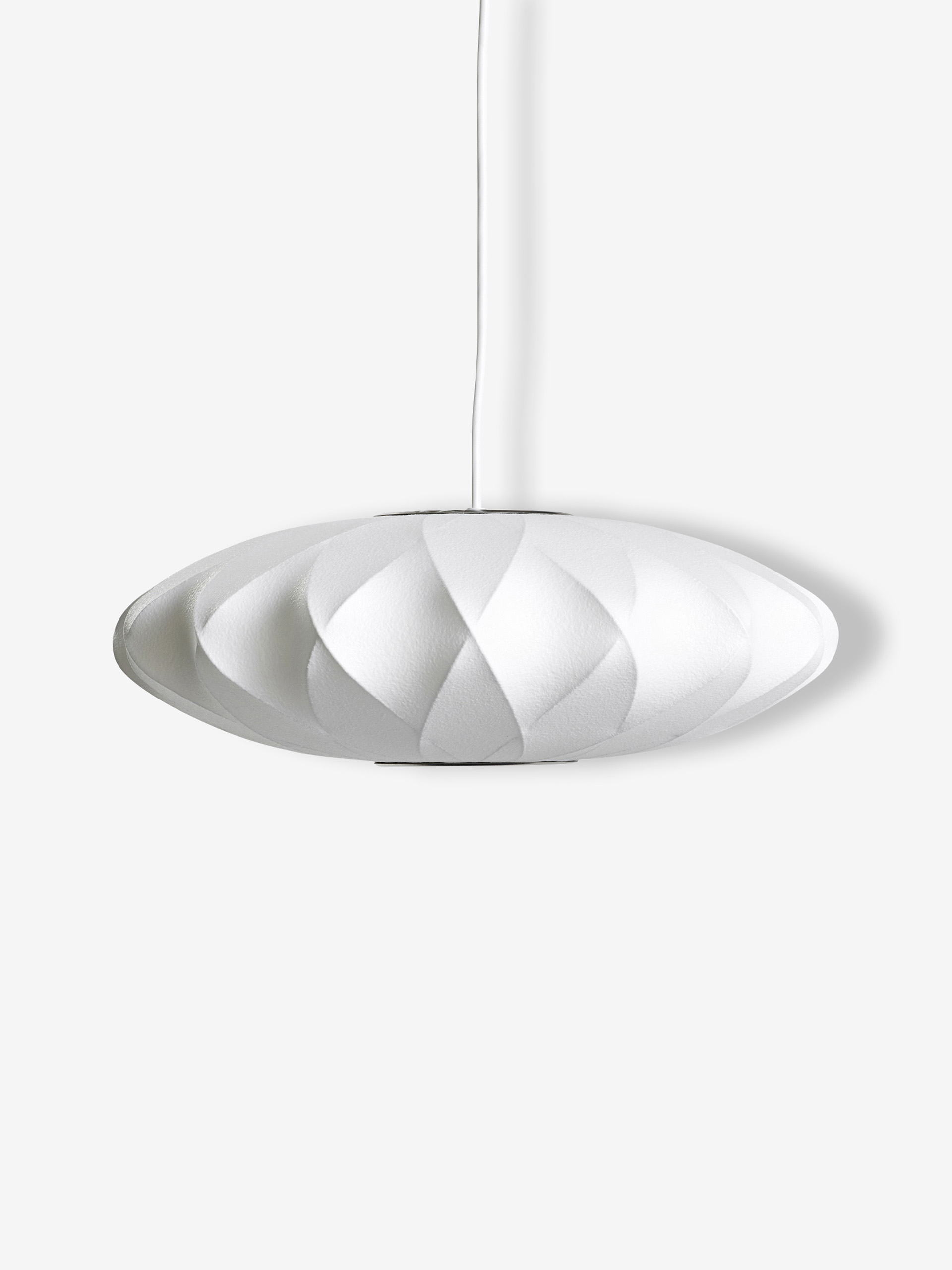 SUSPENSION CRISSCROSS SAUCER BUBBLE M GEORGE NELSON BLANC - HAY  Blanc , Maison Bensimon