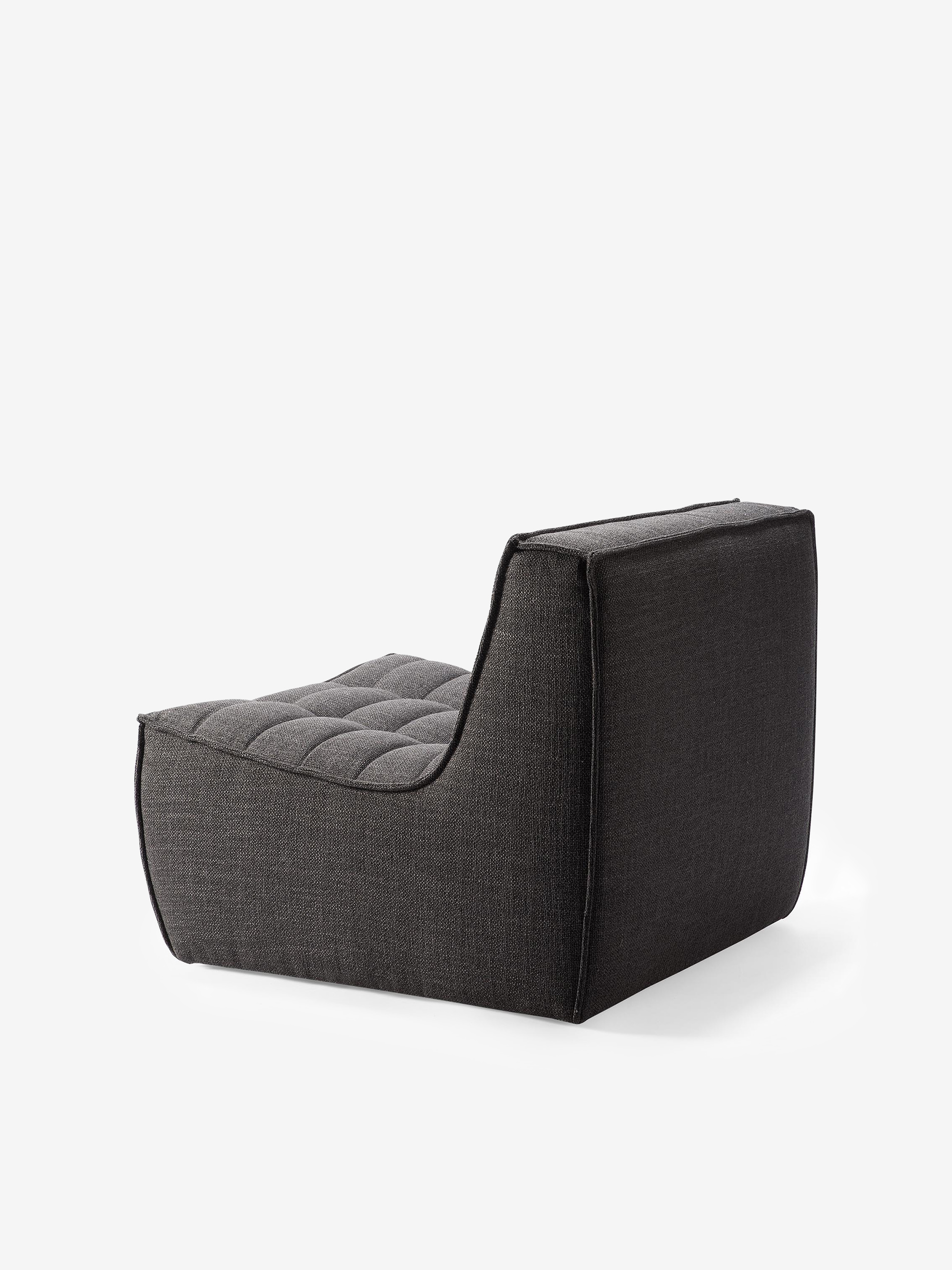 Fauteuil N701 - ETHNICRAFT Gris , Maison Bensimon