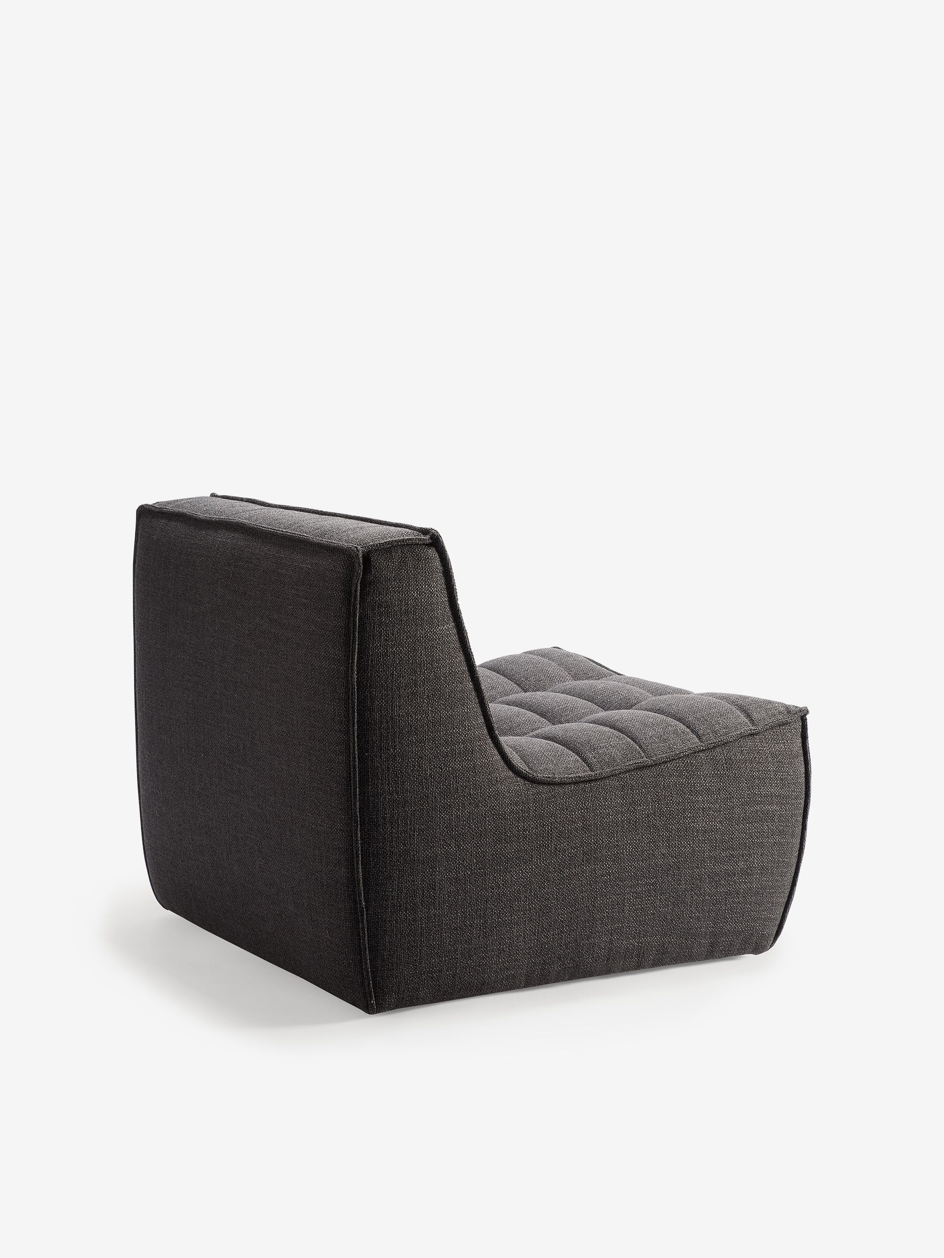 Fauteuil N701 - ETHNICRAFT Gris , Maison Bensimon