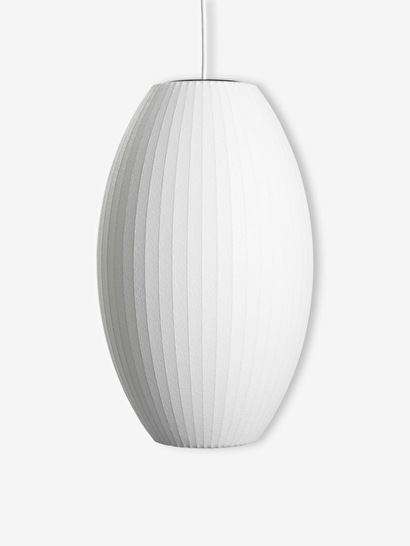 SUSPENSION CIGAR BUBBLE M GEORGE NELSON BLANC - HAY  Blanc , Maison Bensimon