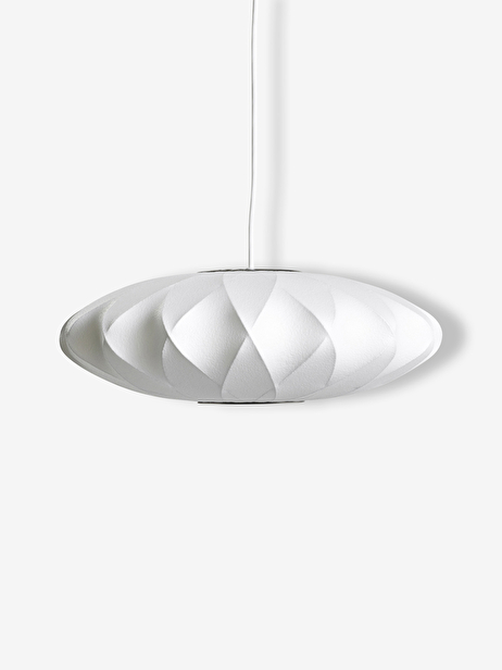 SUSPENSION CRISSCROSS SAUCER BUBBLE M GEORGE NELSON BLANC - HAY  Blanc , Maison Bensimon