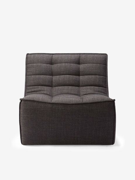 Fauteuil N701  - ETHNICRAFT  Gris , Maison Bensimon
