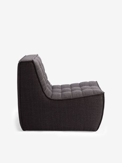 Fauteuil N701  - ETHNICRAFT  Gris , Maison Bensimon