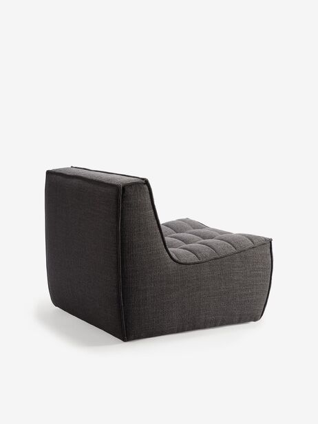 Fauteuil N701  - ETHNICRAFT  Gris , Maison Bensimon