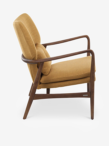 FAUTEUIL PEGGY OCRE - POLSPOTTEN  Ocre , Maison Bensimon