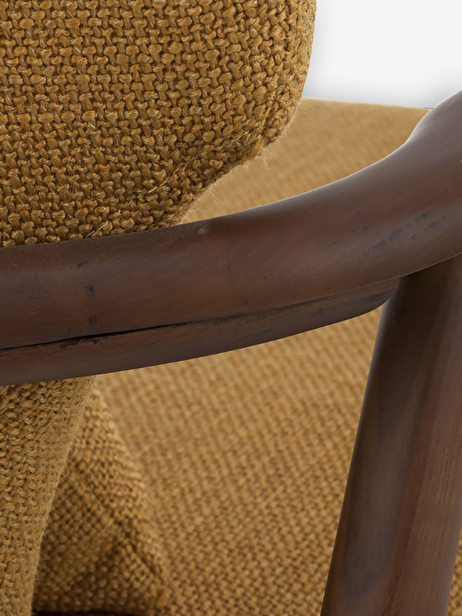 FAUTEUIL PEGGY OCRE - POLSPOTTEN  Ocre , Maison Bensimon 