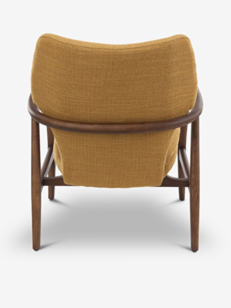 FAUTEUIL PEGGY OCRE - POLSPOTTEN  Ocre , Maison Bensimon