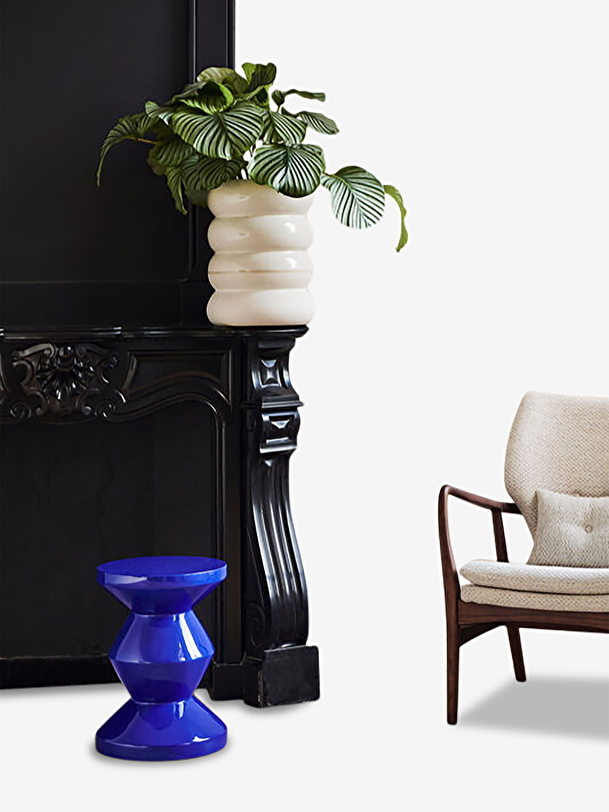 FAUTEUIL PEGGY BOIS ECRU CHINE - POLSPOTTEN  Ecru , Maison Bensimon