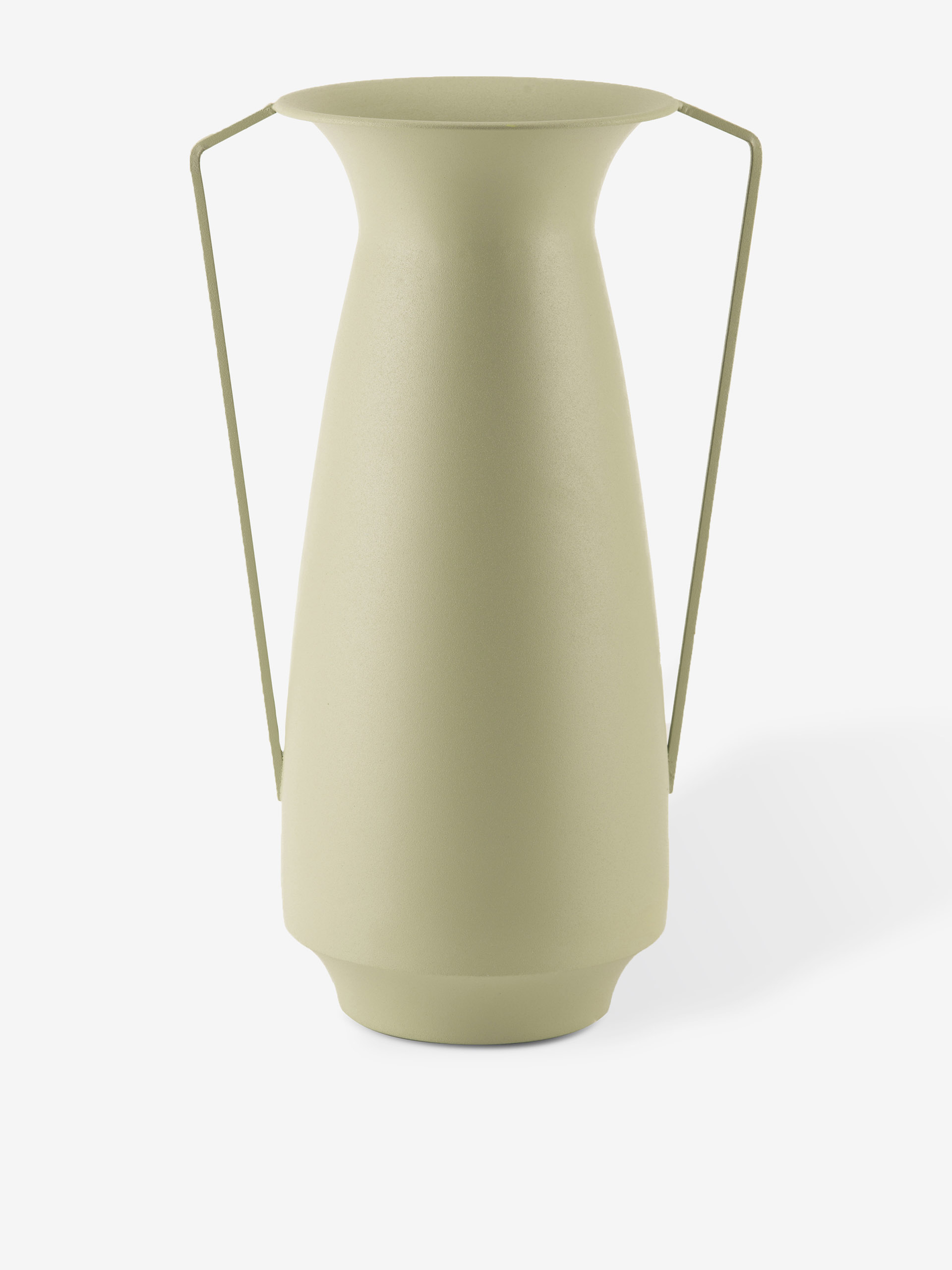 VASE HANDLE L META OLIVE CLAIR - POLSPOT... Olive clair , Maison Bensimon
