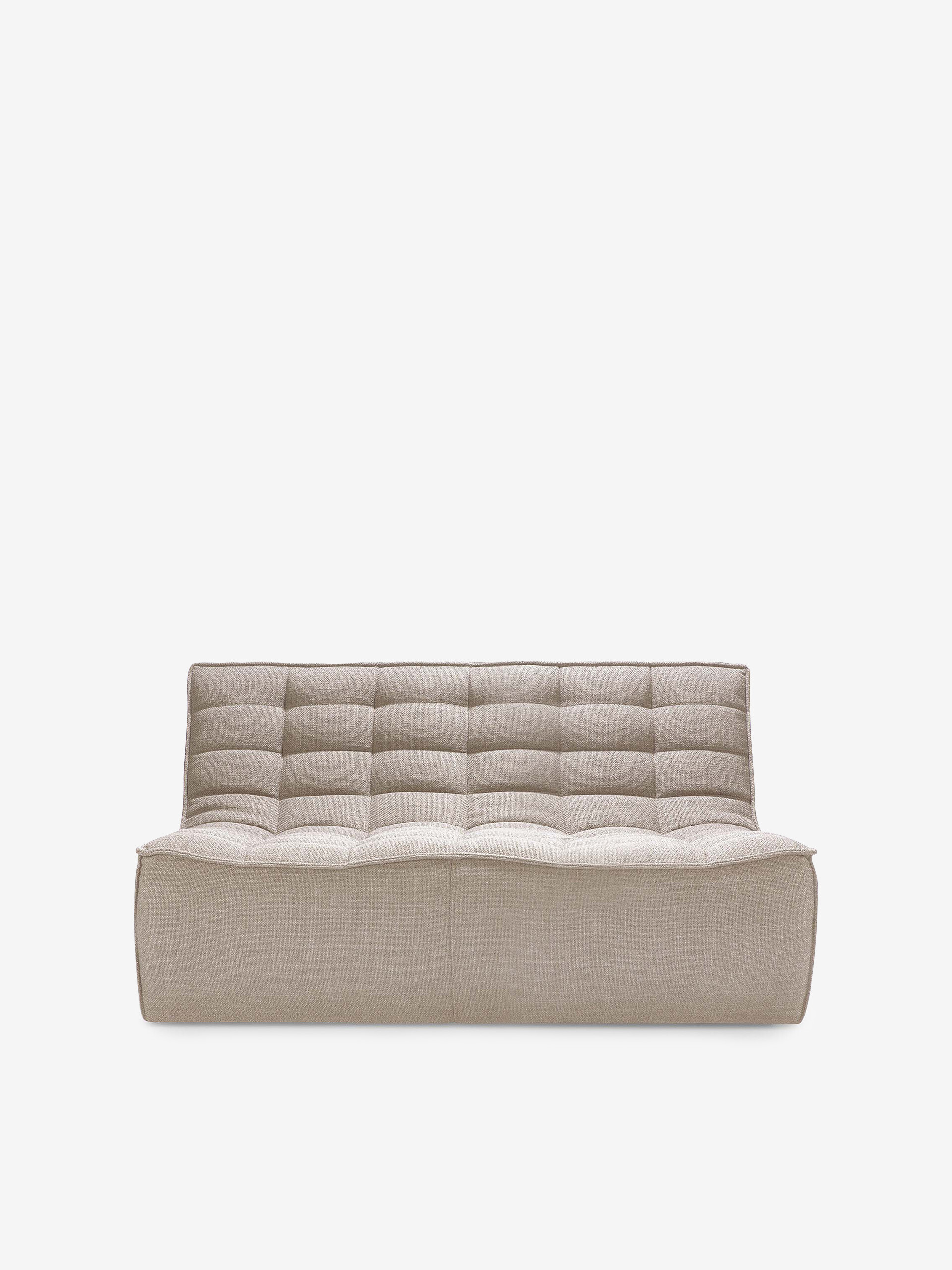 CANAPE N701 JACQUES DENEEF - ETHNICRAFT Beige , Maison Bensimon