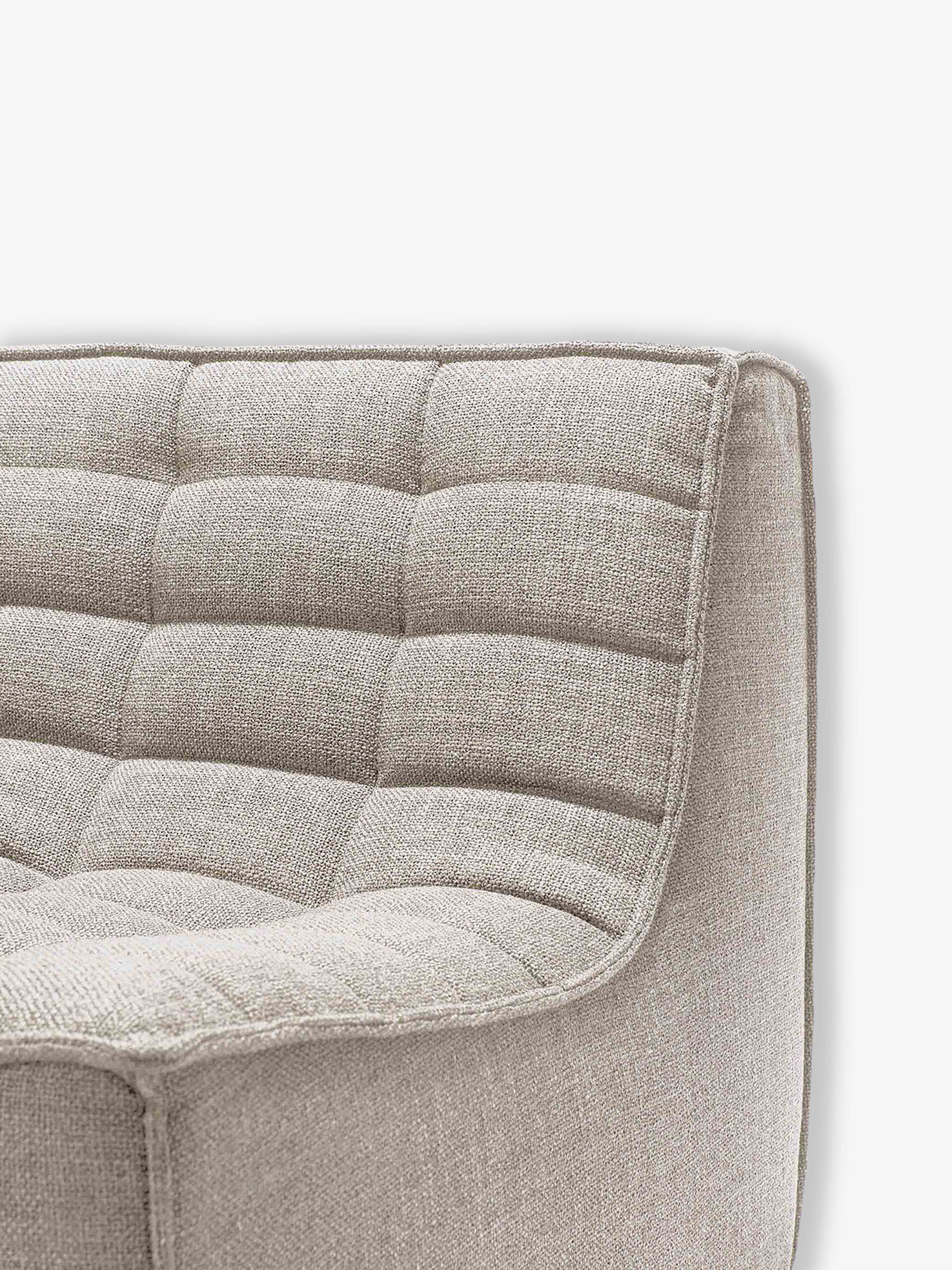 CANAPE N701 JACQUES DENEEF - ETHNICRAFT Beige , Maison Bensimon