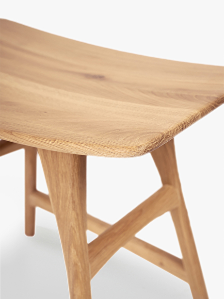 TABOURET OSSO GRAIN AND GREEN - ETHNICRAFT  Naturel , Maison Bensimon 