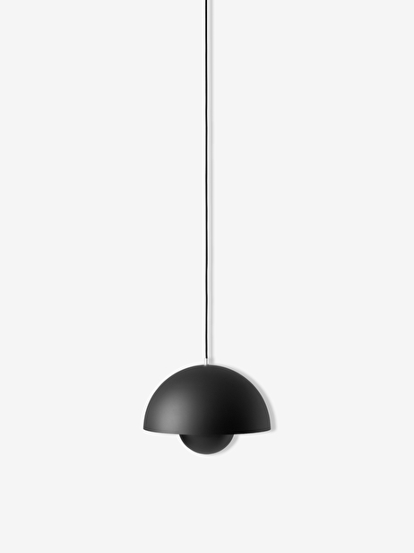 SUSPENSION FLOWERPOT VP7 NOIR MAT - &TRADITION  Noir , Maison Bensimon