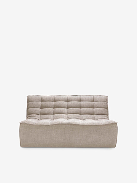 CANAPE N701 JACQUES DENEEF - ETHNICRAFT  Beige , Maison Bensimon