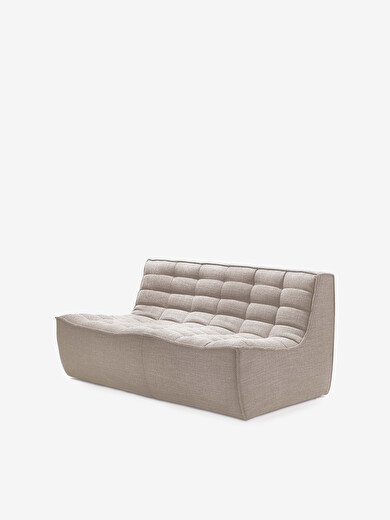 CANAPE N701 JACQUES DENEEF - ETHNICRAFT  Beige , Maison Bensimon