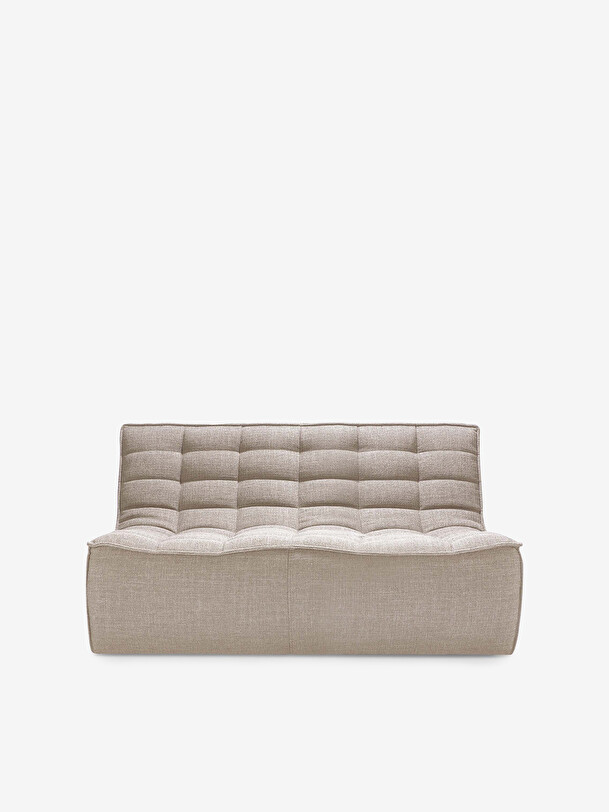 CANAPE N701 JACQUES DENEEF - ETHNICRAFT Beige , Maison Bensimon