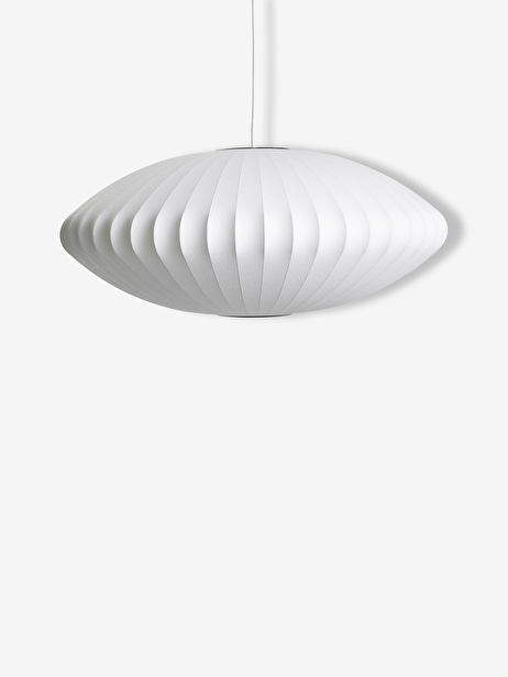 SUSPENSION SAUCER BUBBLE M GEORGE NELSON BLANC - HAY  Blanc , Maison Bensimon