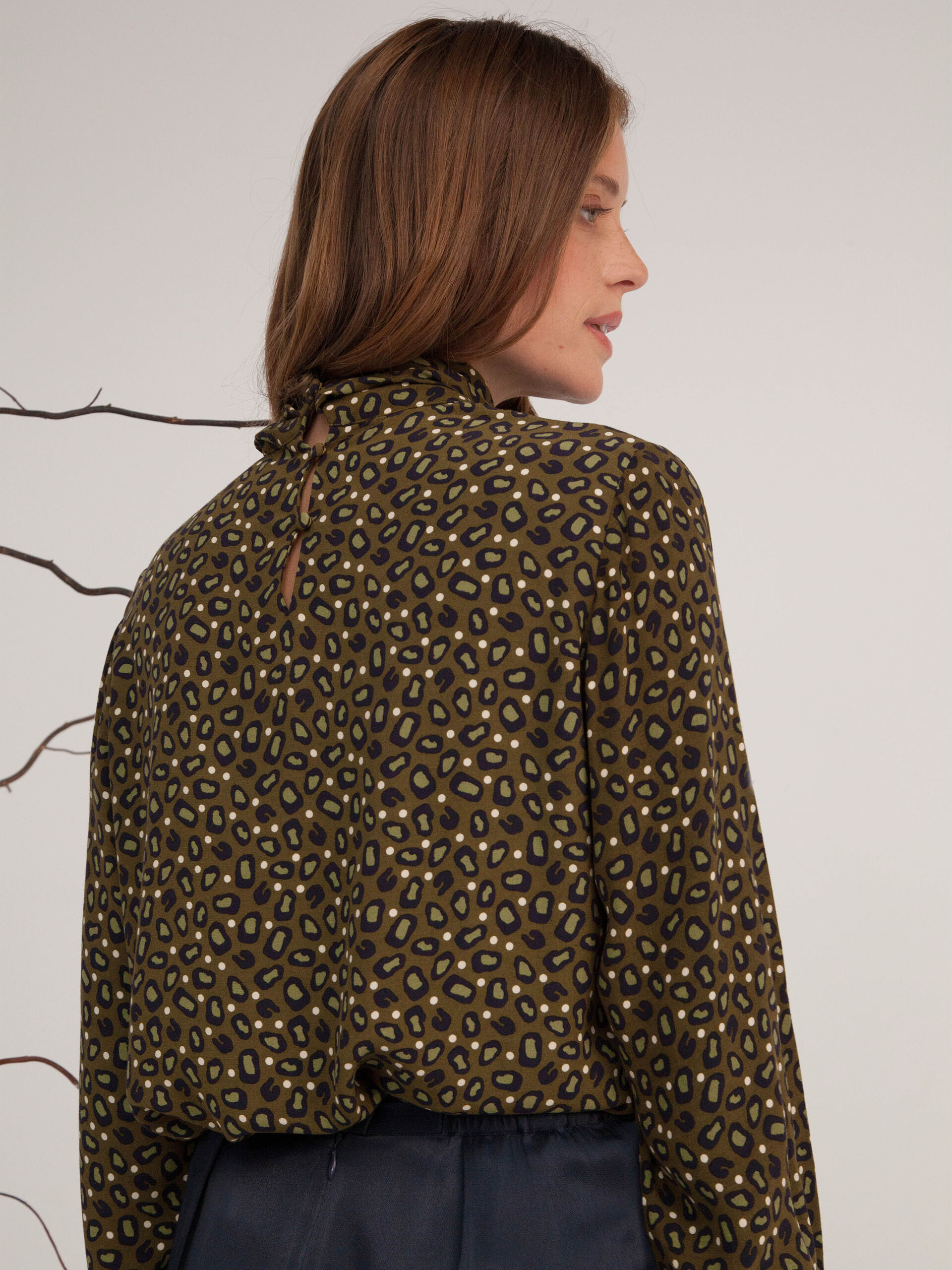 CHEMISE GIGI  Dotted leopard , Pr&ecirc;t-&agrave;-porter Bensimon