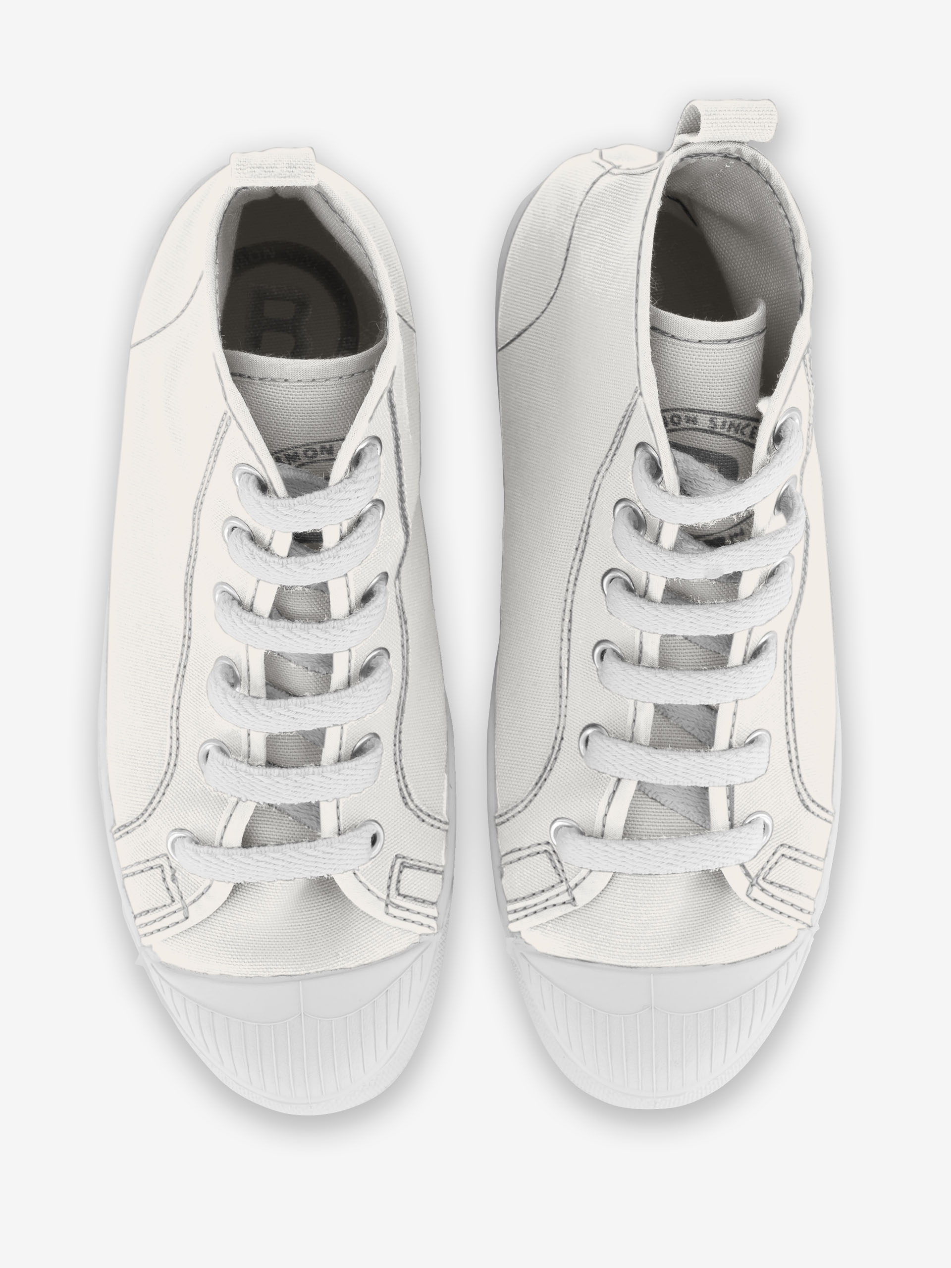 STELLA B79 ENFANT Blanc , Tennis & Chaussures Bensimon