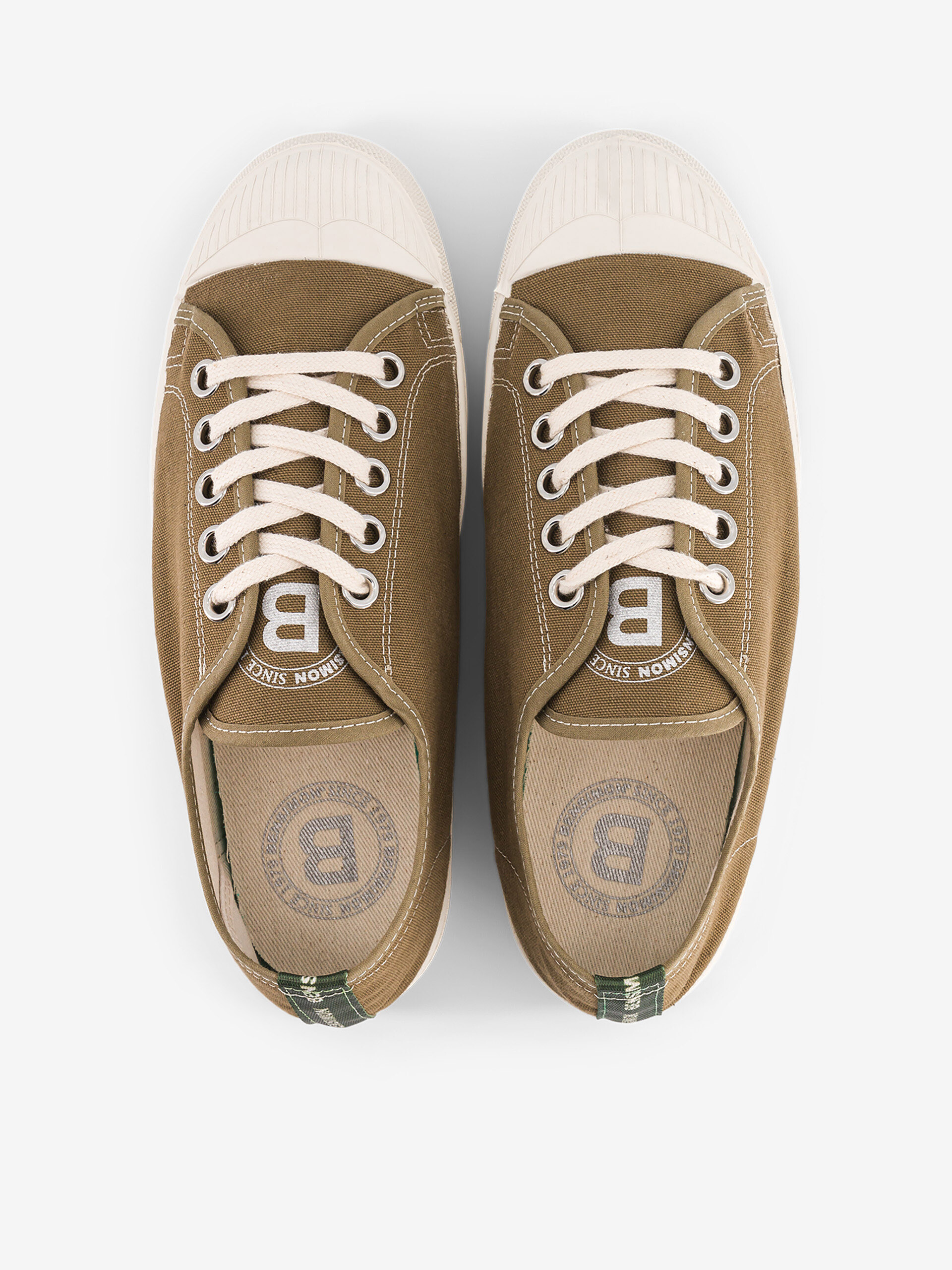 ROMY B79 FEMME  Kaki , Tennis & Chaussures Bensimon