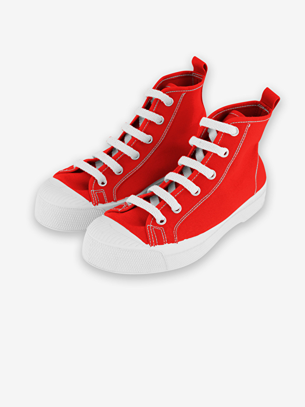 STELLA B79 ENFANT Rouge , Tennis & Chaussures Bensimon