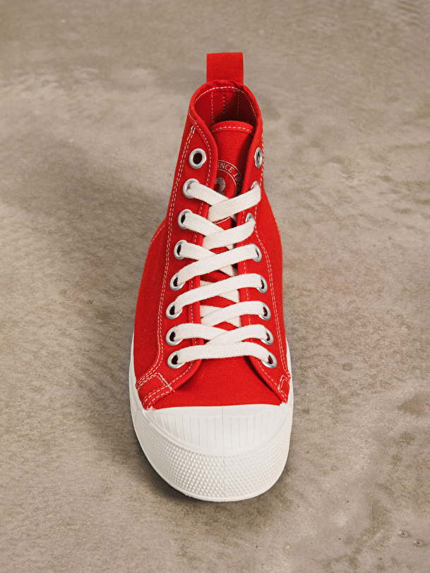 STELLA B79 FEMME  Rouge , Tennis & Chaussures Bensimon