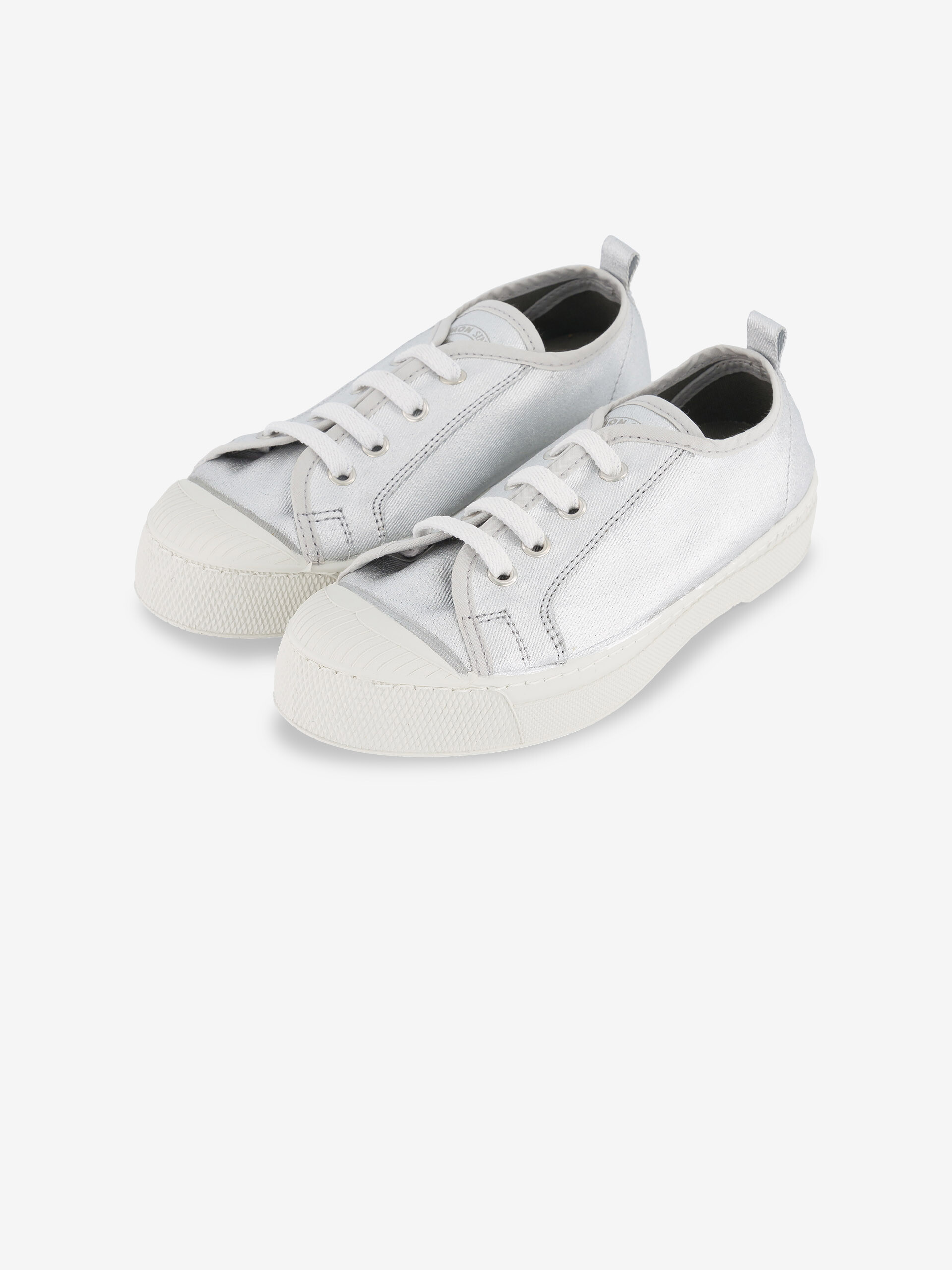 STELLA B79 SHINY ARGENT Argent , Tennis & Chaussures Bensimon