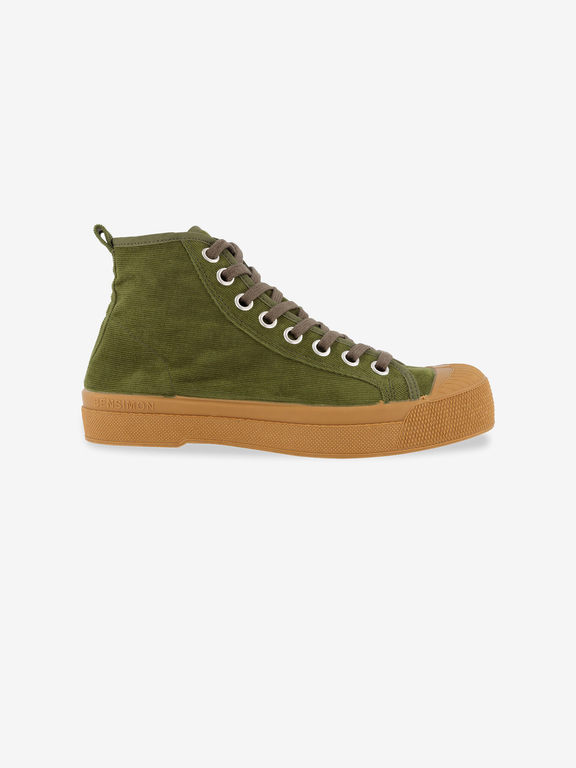 STELLA B79 BABY CORDUROY  Olive , Tennis & Chaussures Bensimon