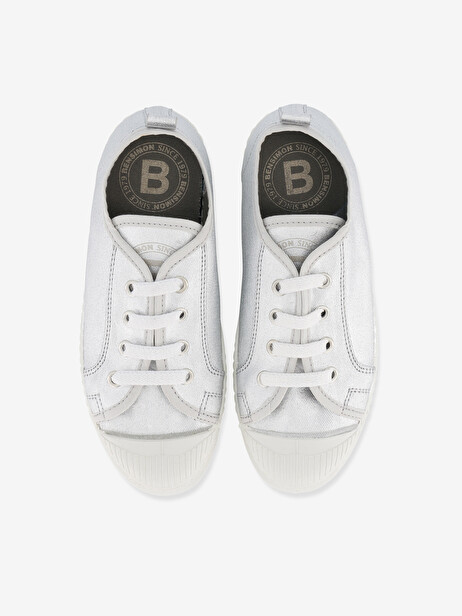 STELLA B79 SHINY ARGENT  Argent , Tennis & Chaussures Bensimon