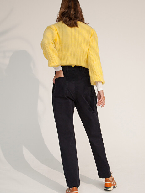 PANTALON GILOU  Marine , Pr&ecirc;t-&agrave;-porter Bensimon