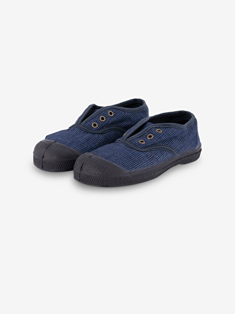 TENNIS ELLY PIED DE PUCE  Marine , Tennis & Chaussures Bensimon
