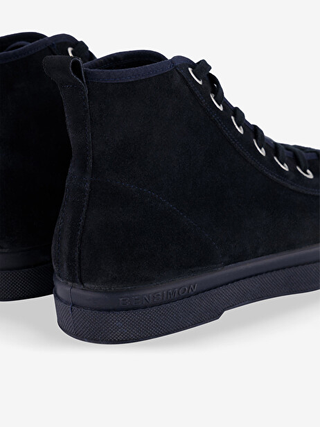 STELLA B79 SUEDE LEATHER  Marine , Tennis & Chaussures Bensimon