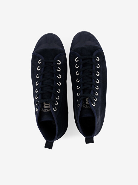 STELLA B79 SUEDE LEATHER  Marine , Tennis & Chaussures Bensimon