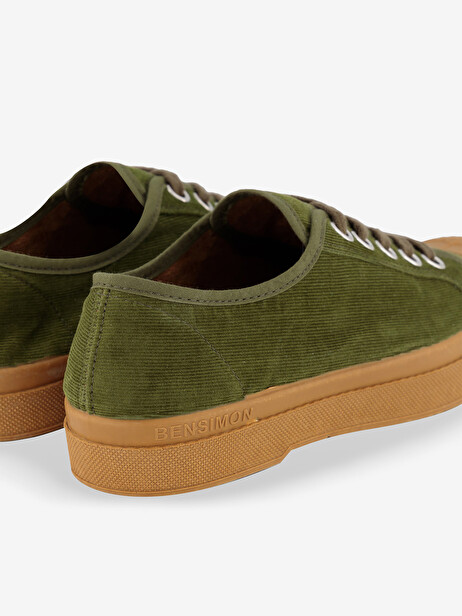 ROMY B79 BABY CORDUROY  Olive , Tennis & Chaussures Bensimon