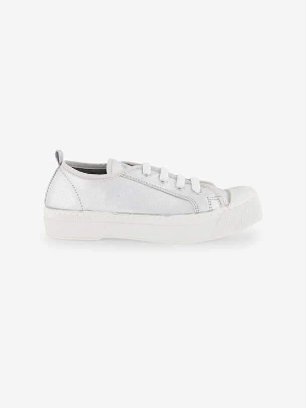 STELLA B79 SHINY ARGENT Argent , Tennis & Chaussures Bensimon