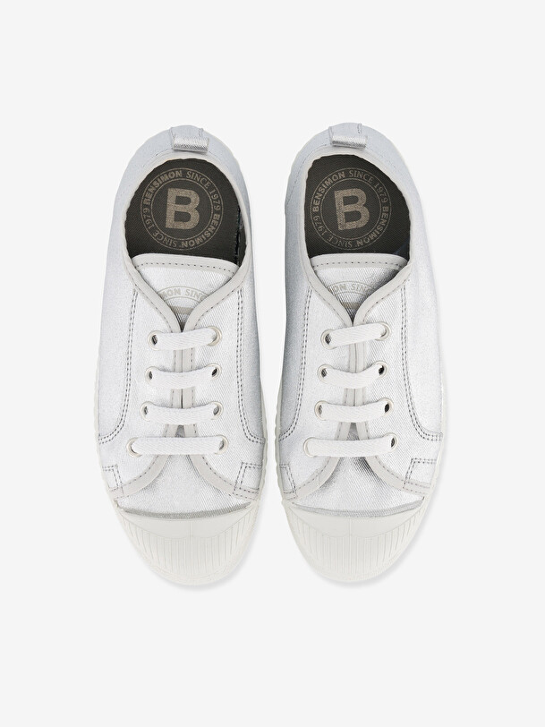 STELLA B79 SHINY ARGENT Argent , Tennis & Chaussures Bensimon