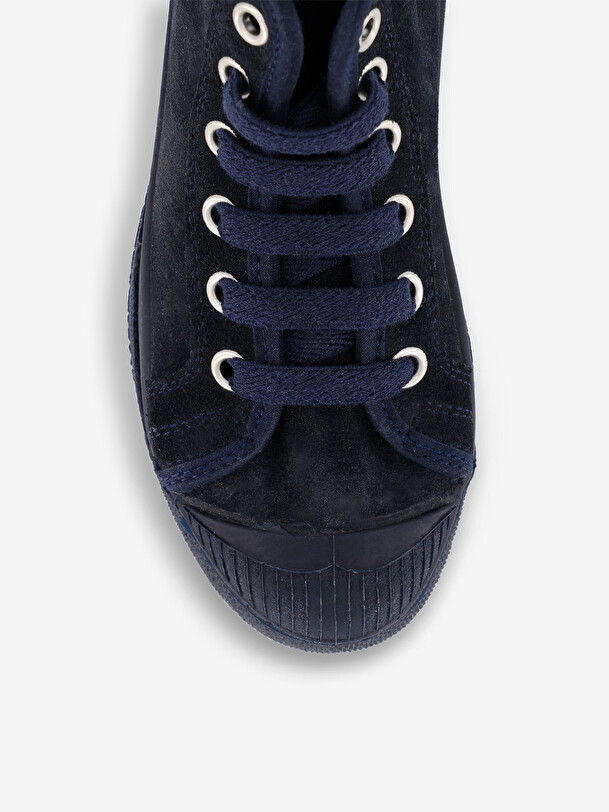 STELLA B79 SUEDE LEATHER ENFANT  Marine , Tennis & Chaussures Bensimon