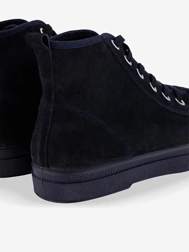 STELLA B79 SUEDE LEATHER Marine , Tennis & Chaussures Bensimon