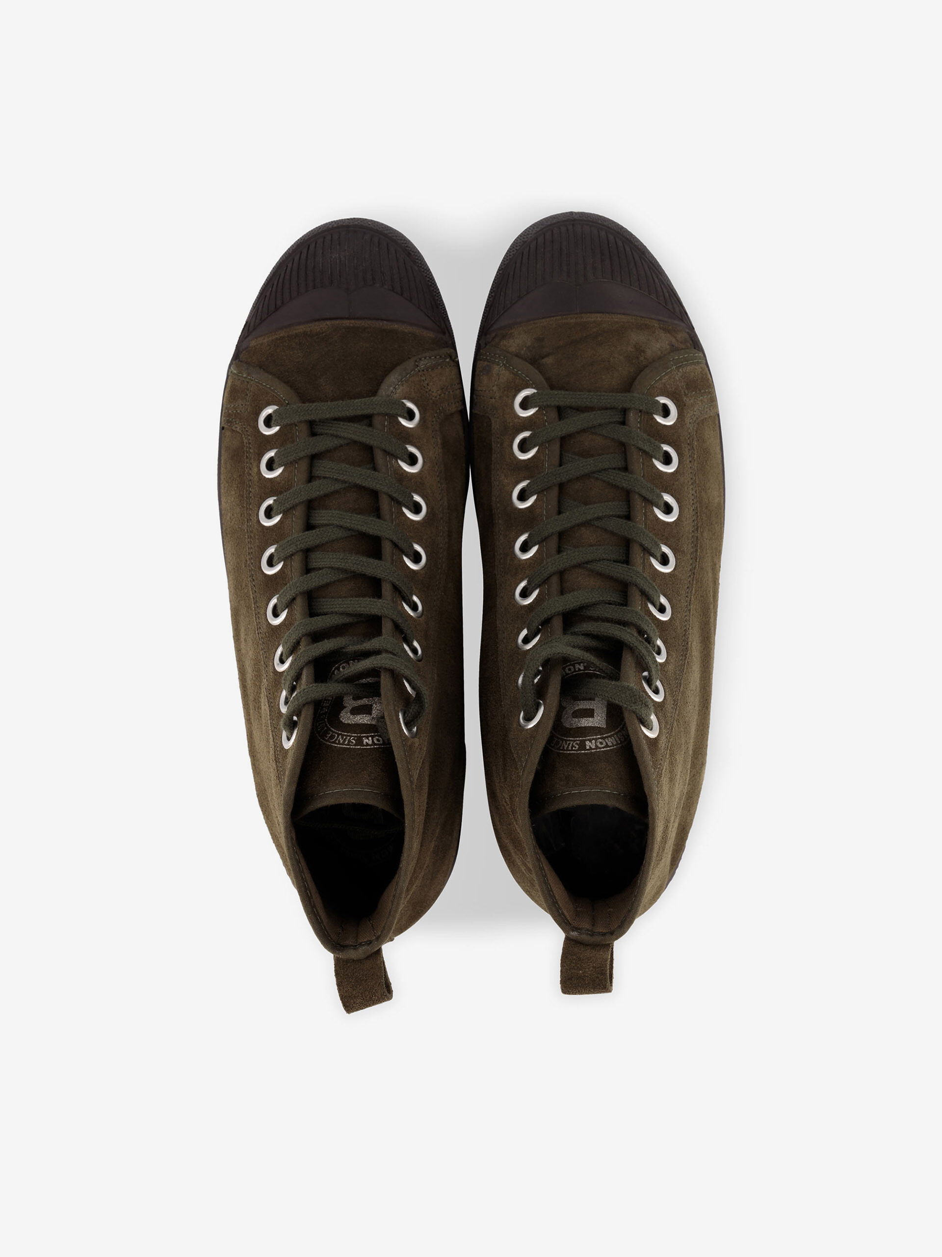 STELLA B79 SUEDE LEATHER Kaki , Tennis & Chaussures Bensimon