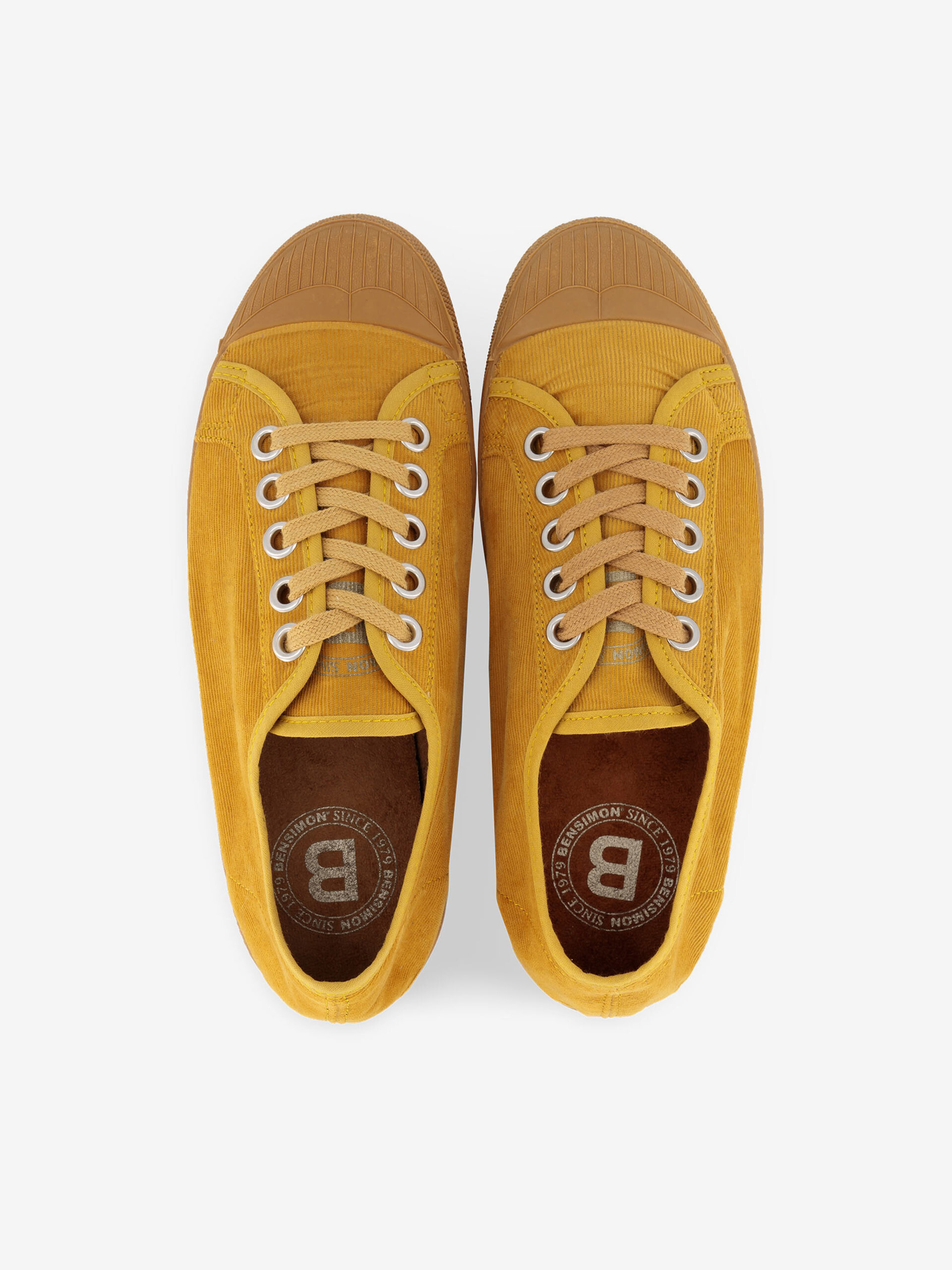 ROMY B79 BABY CORDUROY  Moutarde , Tennis & Chaussures Bensimon