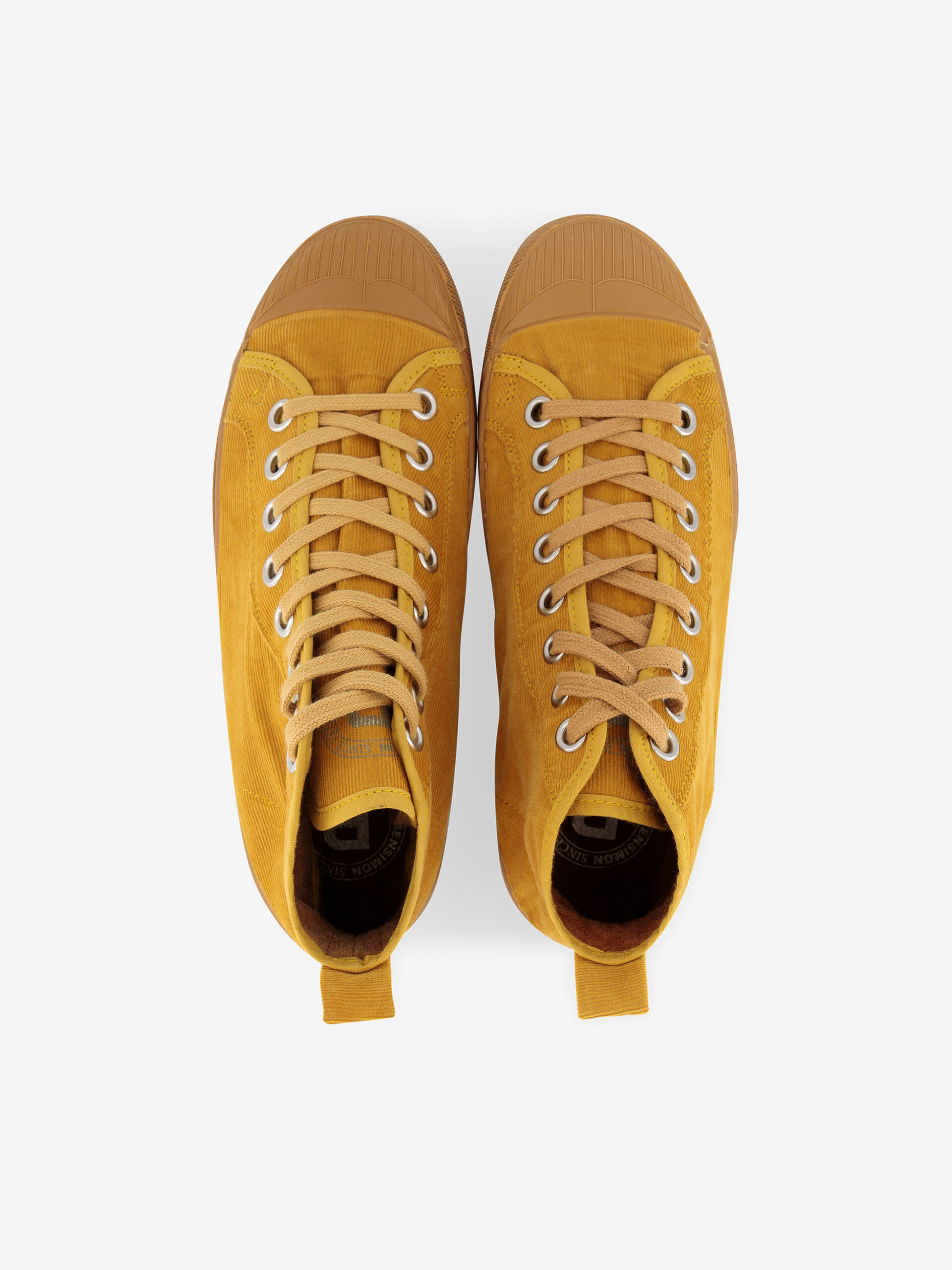 STELLA B79 BABY CORDUROY  Moutarde , Tennis & Chaussures Bensimon
