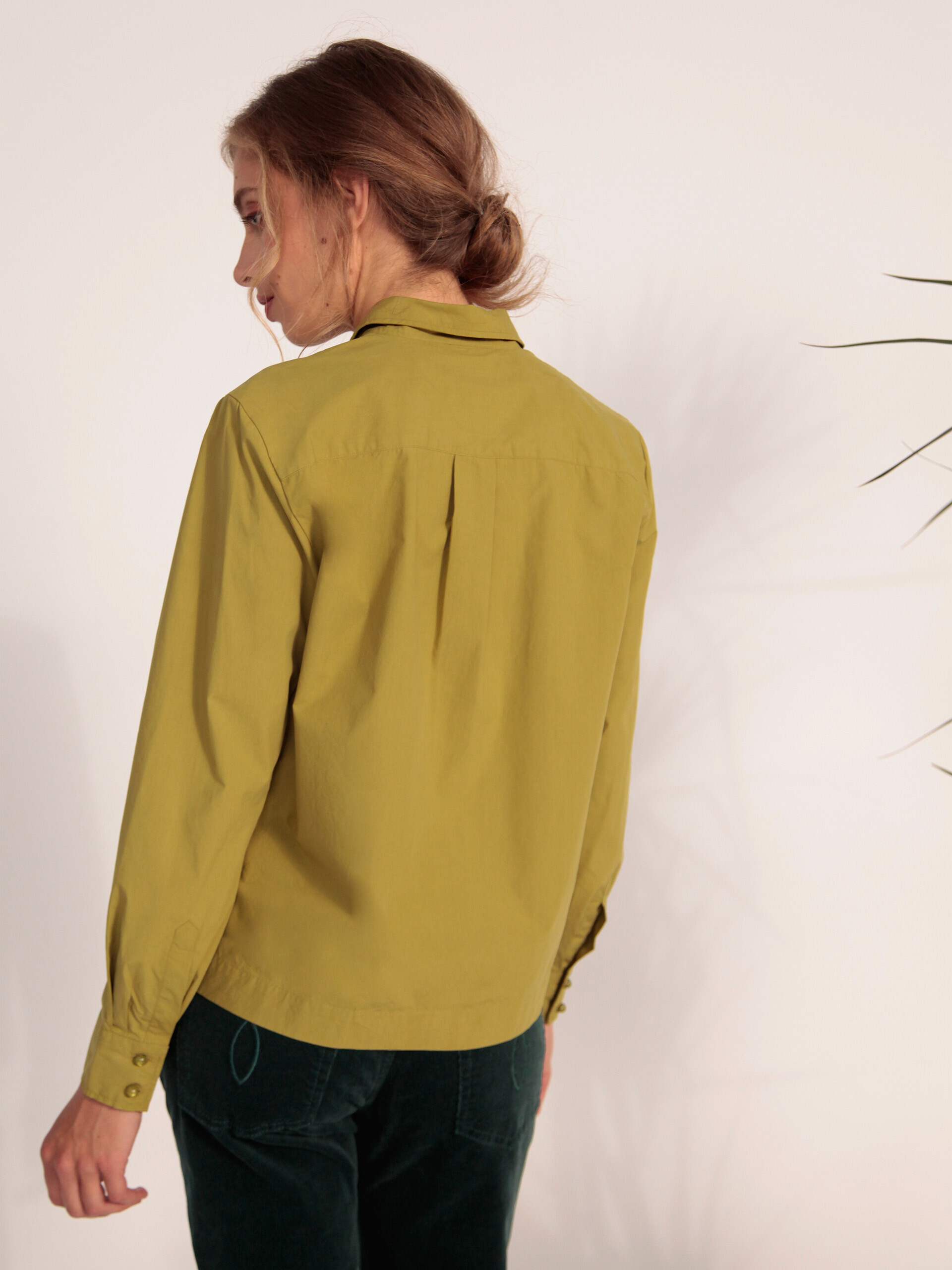 CHEMISE GALICIA  Tilleul , Pr&ecirc;t-&agrave;-porter Bensimon