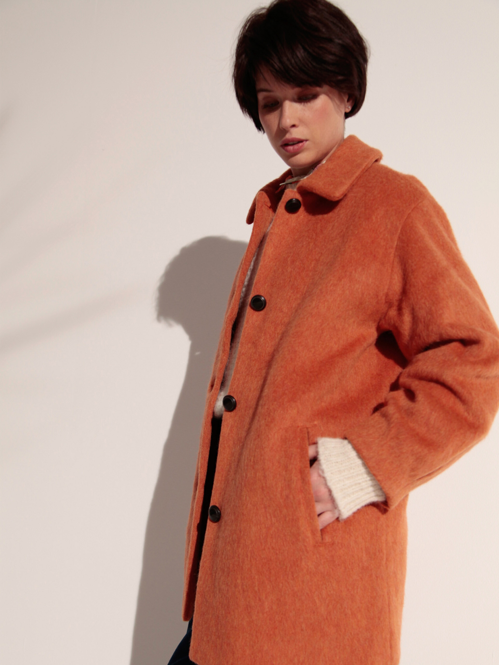 MANTEAU GABRIEL  Marmelade , Pr&ecirc;t-&agrave;-porter Bensimon