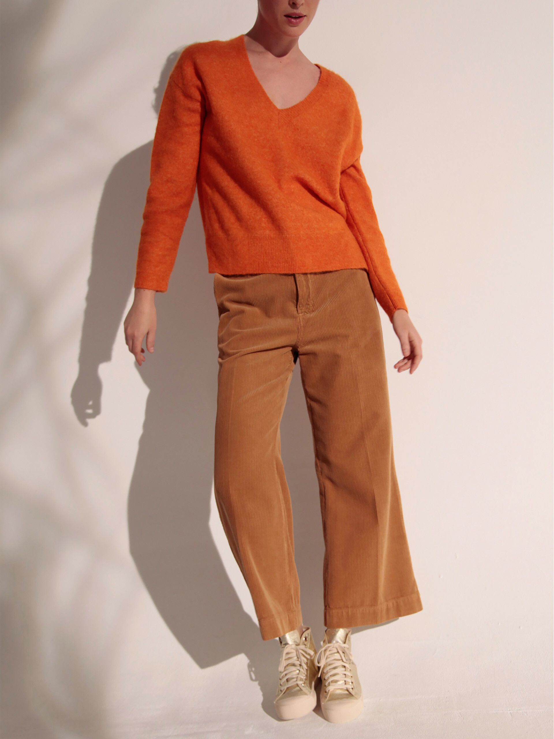 PANTALON GIMINI  Camel , Pr&ecirc;t-&agrave;-porter Bensimon