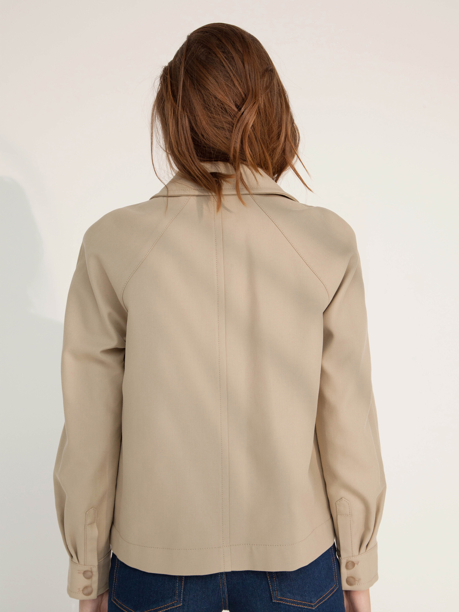 BLOUSON GUILO  Camel , Pr&ecirc;t-&agrave;-porter Bensimon