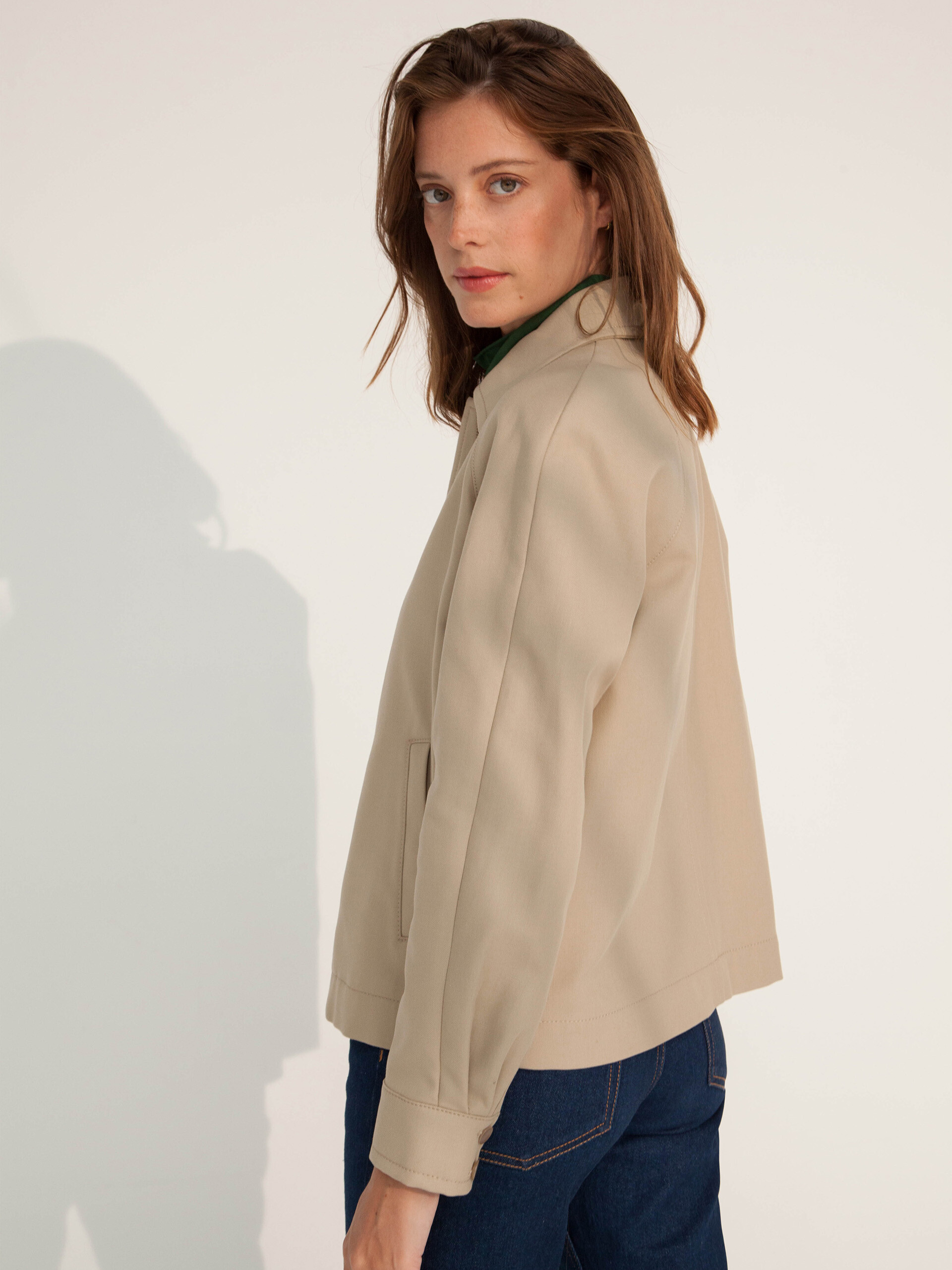 BLOUSON GUILO  Camel , Pr&ecirc;t-&agrave;-porter Bensimon