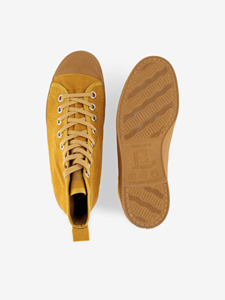 STELLA B79 BABY CORDUROY  Moutarde , Tennis & Chaussures Bensimon