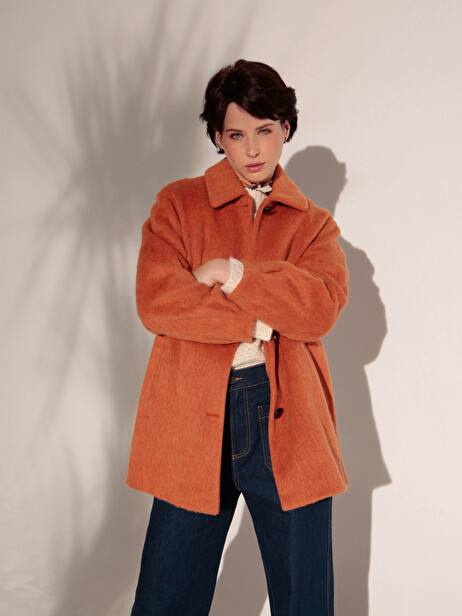 MANTEAU GABRIEL  Marmelade , Pr&ecirc;t-&agrave;-porter Bensimon
