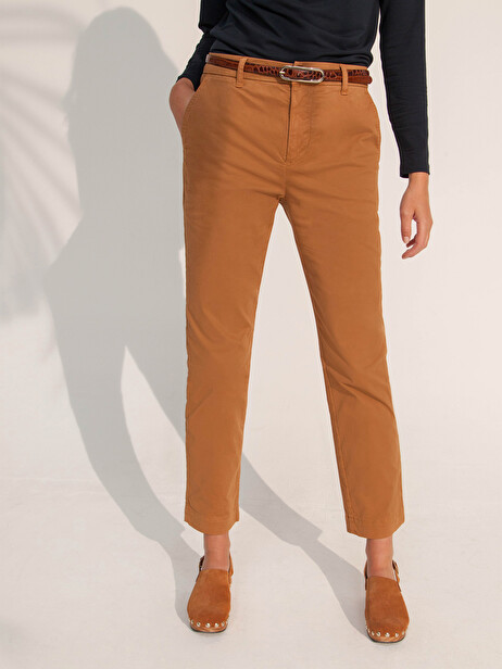 PANTALON GREGOIRE  Camel , Pr&ecirc;t-&agrave;-porter Bensimon