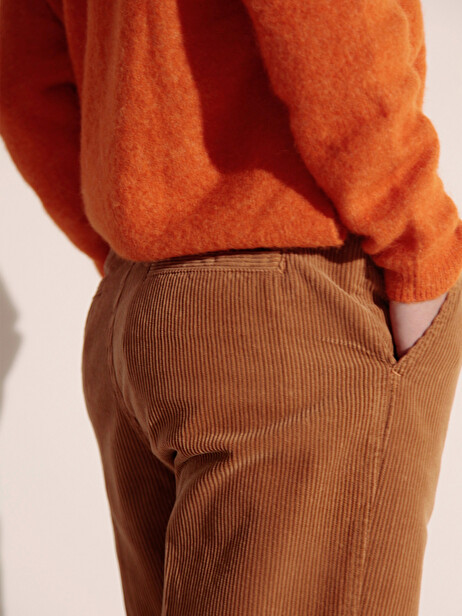 PANTALON GIMINI  Camel , Pr&ecirc;t-&agrave;-porter Bensimon